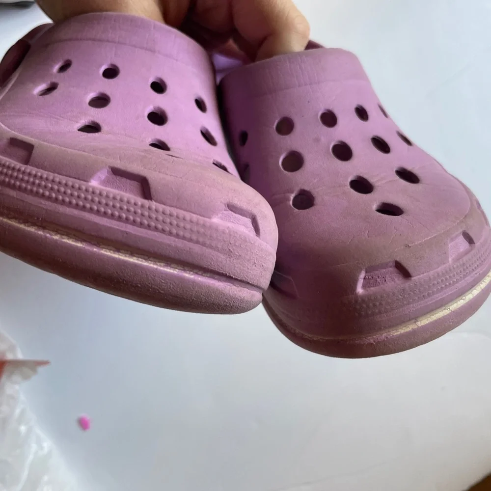 Purple Clog Shoes